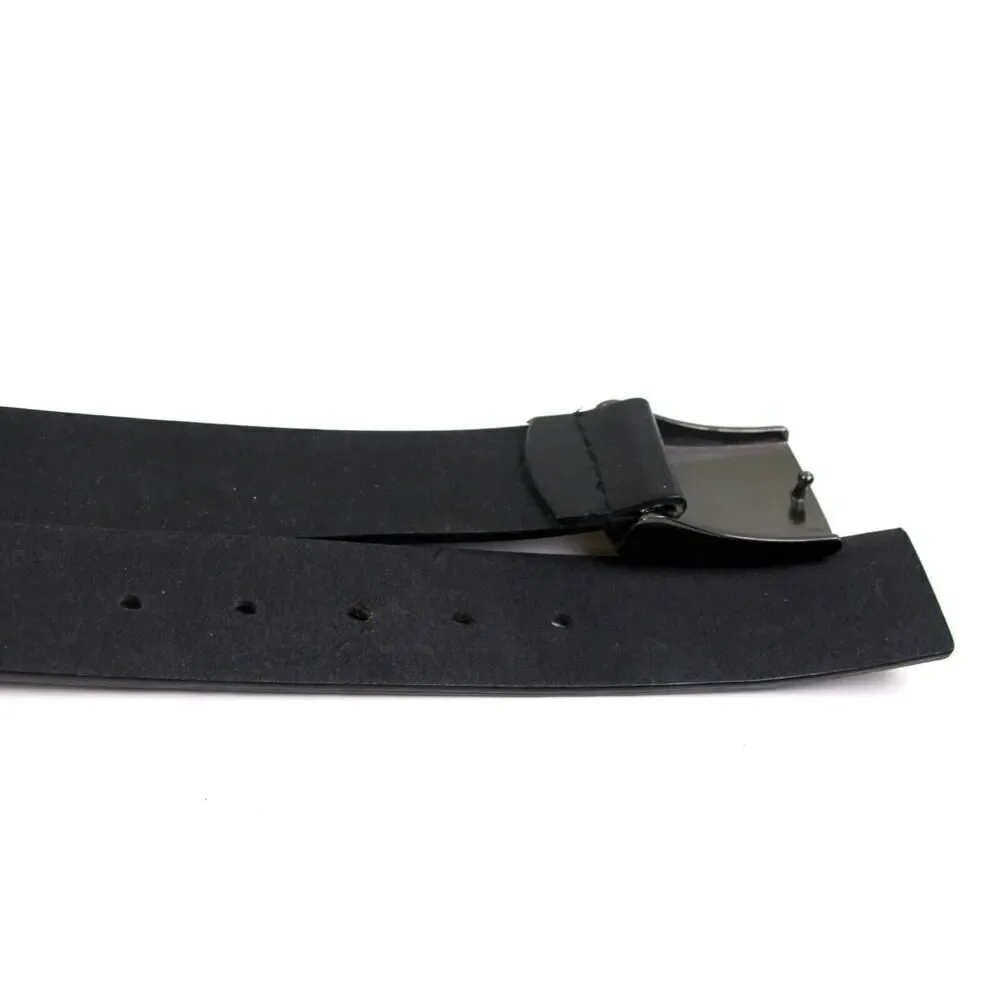 Kenneth Cole SADDLE BLACK REAL LEATHER 1.5